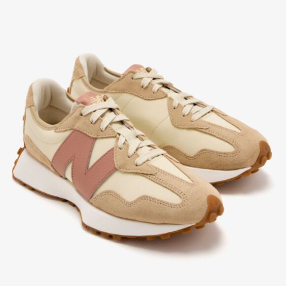 New Balance 327 ~2025~ Women's Casual Sneakers Shoes Bone Blush ~ size 7.5~ - Picture 6 of 14